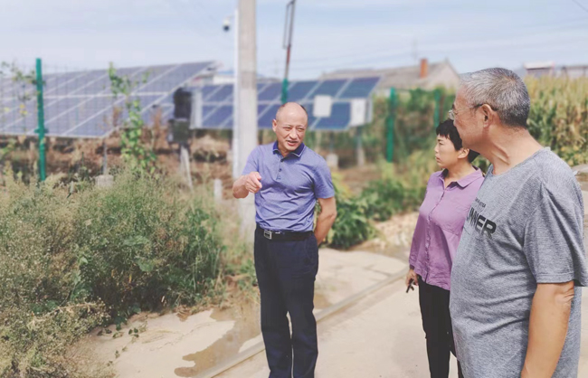 丁远征带队赴泗县黑塔镇王武村开展走访调研